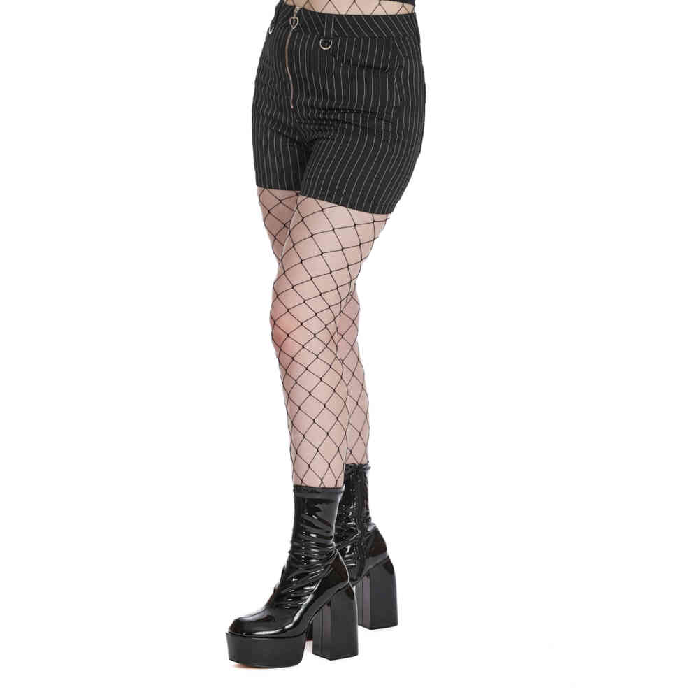Banned - Hina Korte broek - Zwart